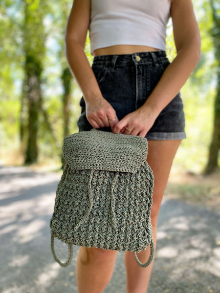 Knit Kit - Straw Knit Backpack – Lion Brand Yarn