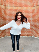 Crochet Kit - Cozy Cumulus Sweater image 3 thumbnail