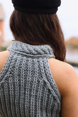 Knit Kit - Blue Point Halter image 3 thumbnail