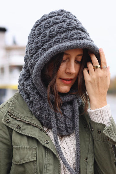 thumbnail image 2 of CAILDANL Knit Winter Hats For Women Warm Hooded Scarf For Men And Women Beanie Hat With Drawstring Skull Cap 2b2b0ff0 49df 46fd Bd1c 91af96fc1ff1.82867b33b750e8002b14c883132719b4 2 of 12