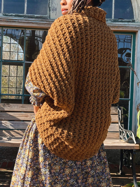 Crochet Kit - Hideaway Shrug – Lion Brand Yarn