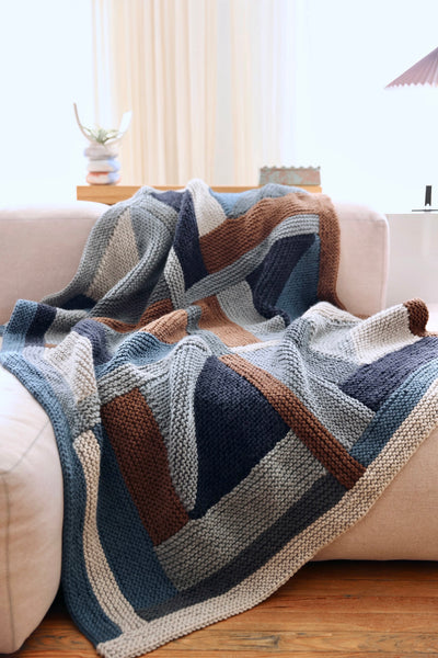 Knit Kit - MODular Knit Quilt – Lion Brand Yarn