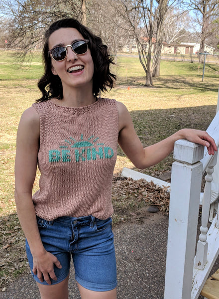 Knit Kit - Be Kind Tank Top – Lion Brand Yarn