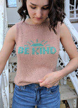 Knit Kit - Be Kind Tank Top image 3 thumbnail