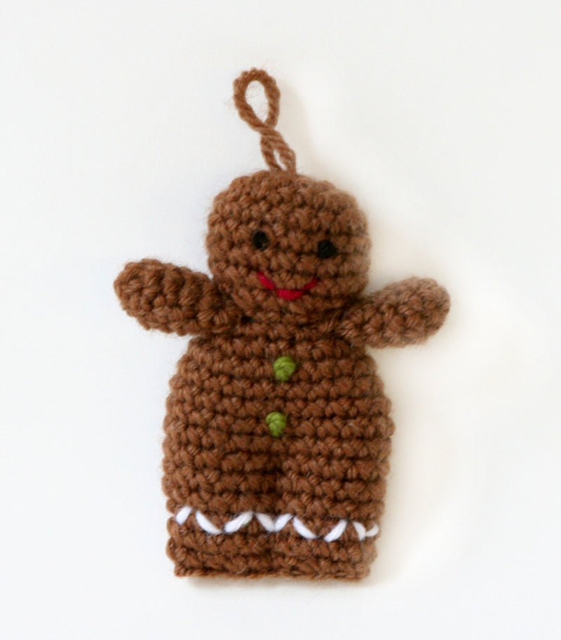 Amigurumi Gingerbread Person Pattern (Crochet)