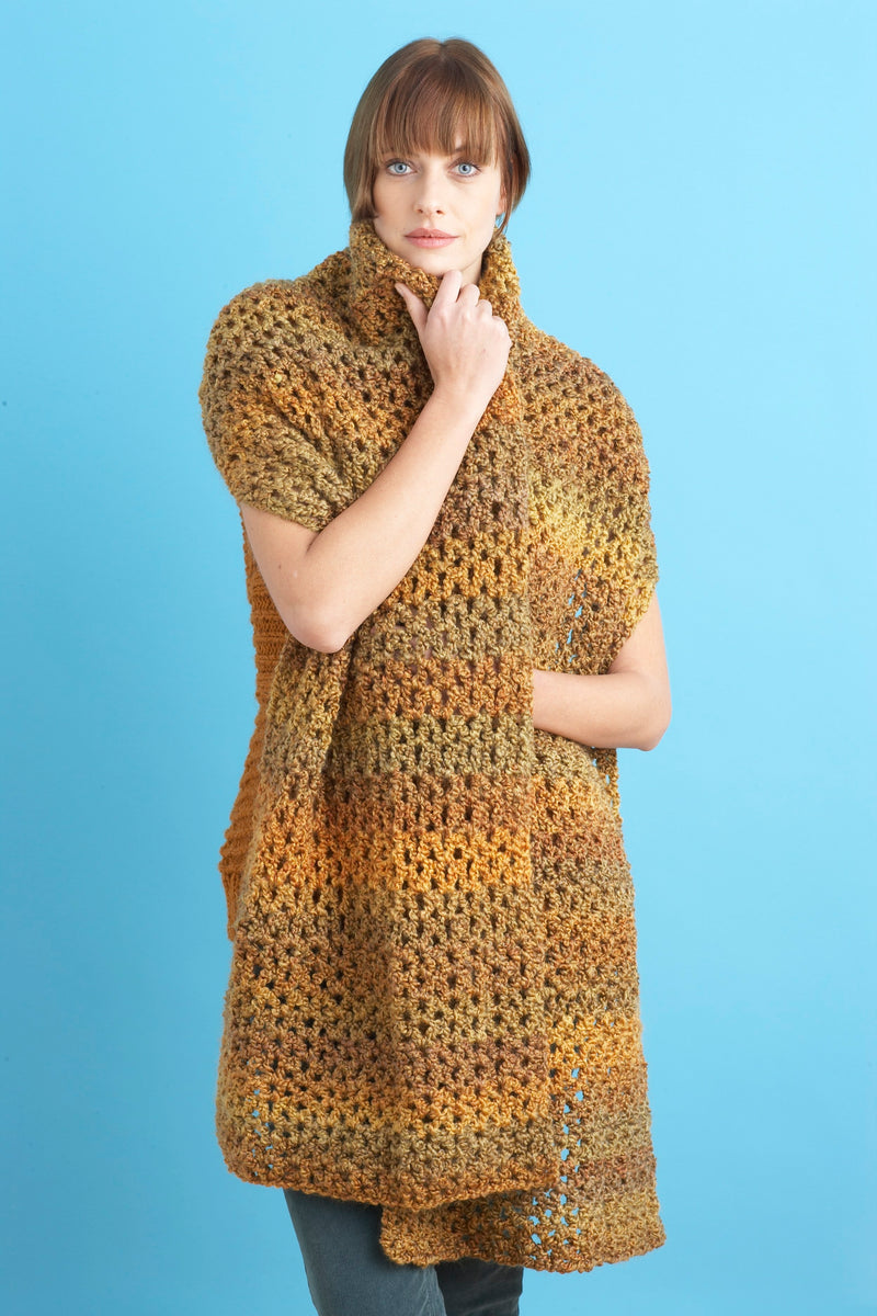 Arrow Lake Shawl (Crochet) - Version 1