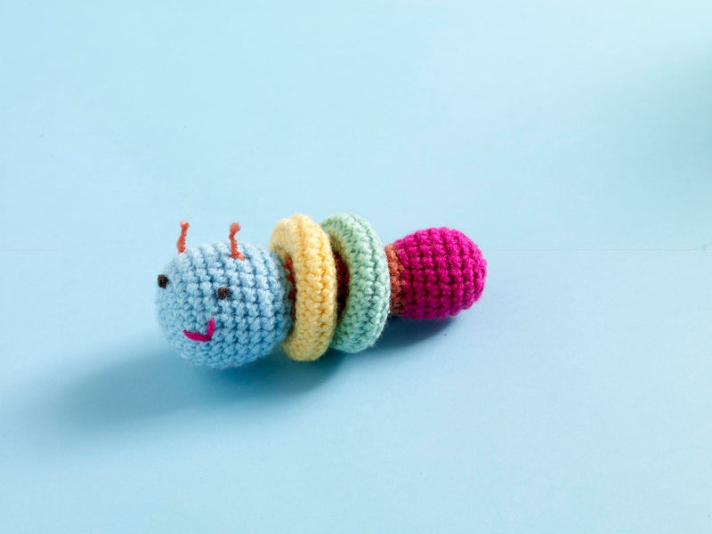 Caterpillar Baby Toy Pattern (Crochet)