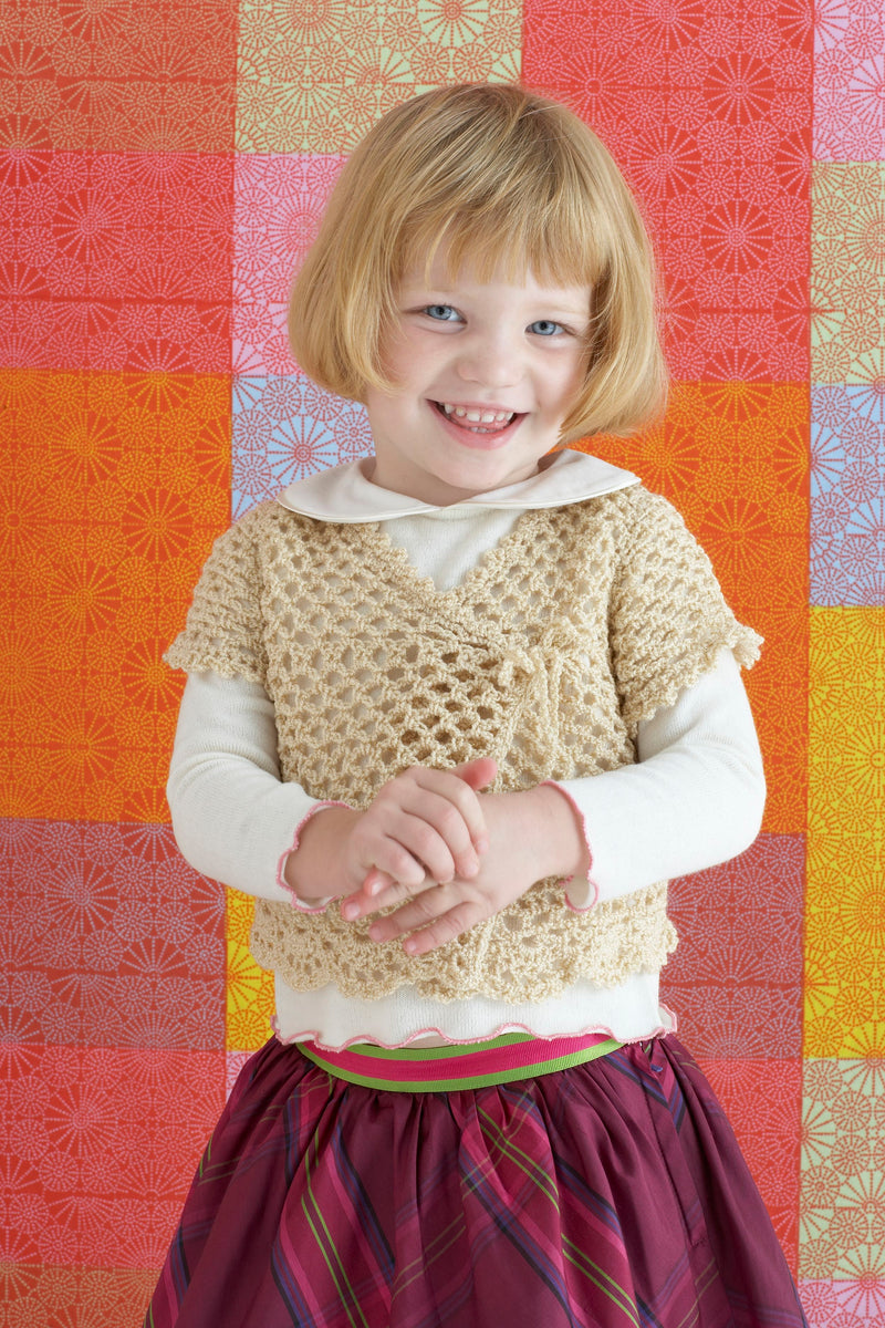 Child's Glam Sweater Pattern (Crochet)
