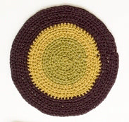 Circular Washcloth (Crochet) - Version 2