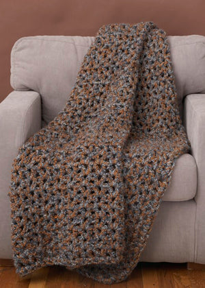 Crochet 5 1/2 Hour Throw Pattern (Crochet) - Version 4