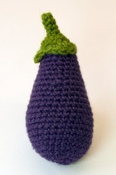 Eggplant Pattern (Crochet) – Lion Brand Yarn