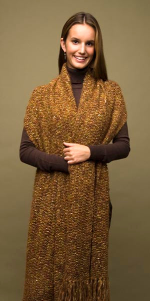 Elegant Comfort Shawl (Crochet)