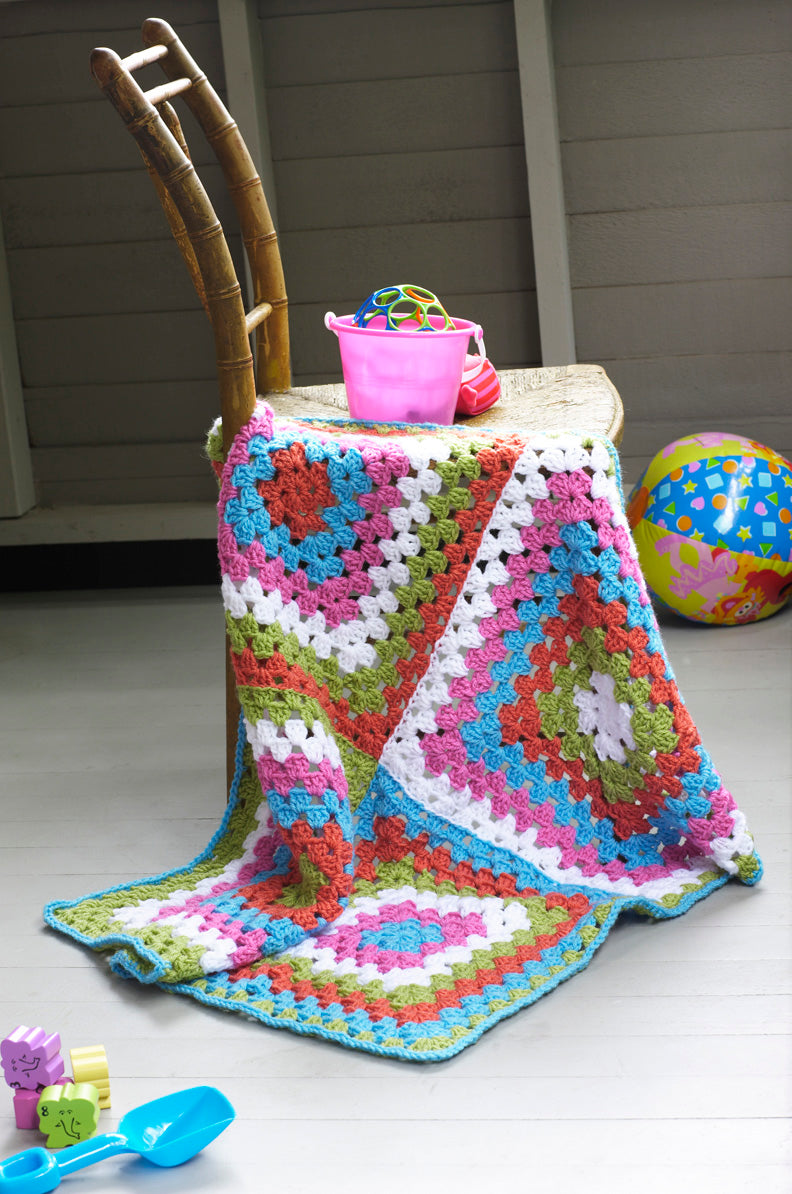 Granny's Baby Throw (Crochet)