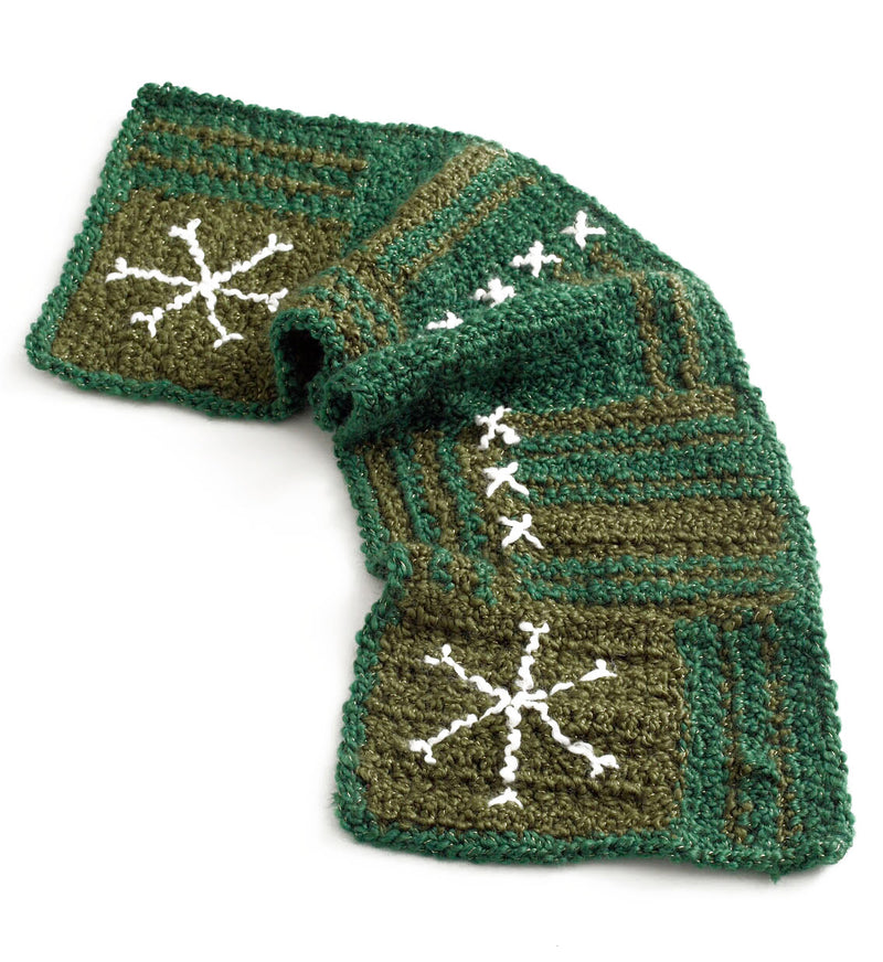 Holiday Cheer Table Runner (Crochet) - Version 1