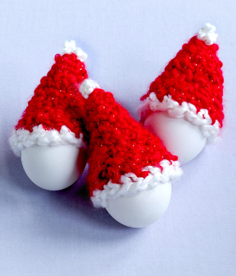 Holiday Egg Cozies (Crochet)