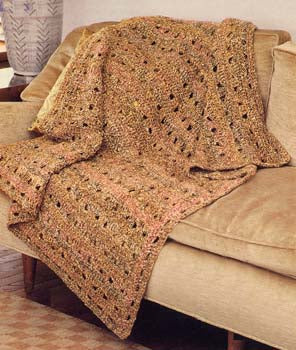 Openwork Afghan Pattern (Crochet)