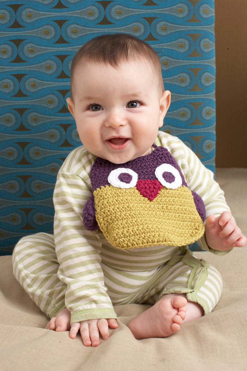 Owl Bib Pattern (Crochet)
