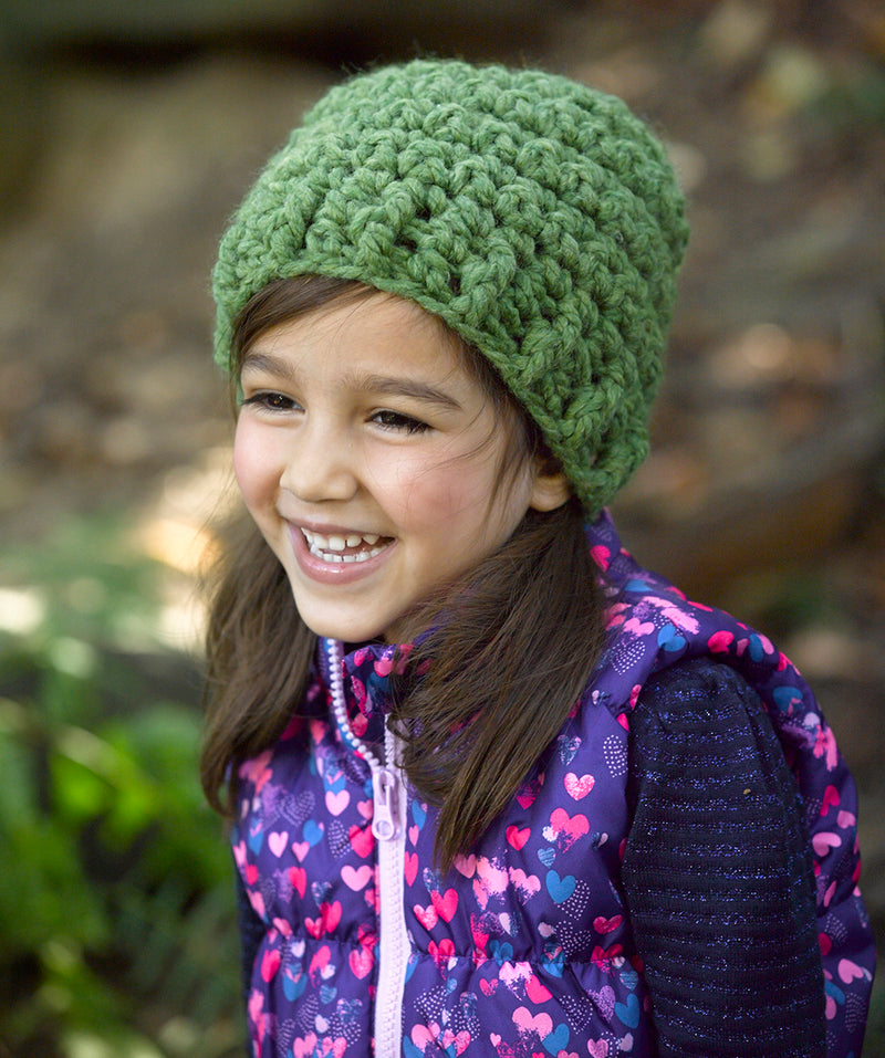 Perfectly Simple Crochet Hat Pattern - Version 1