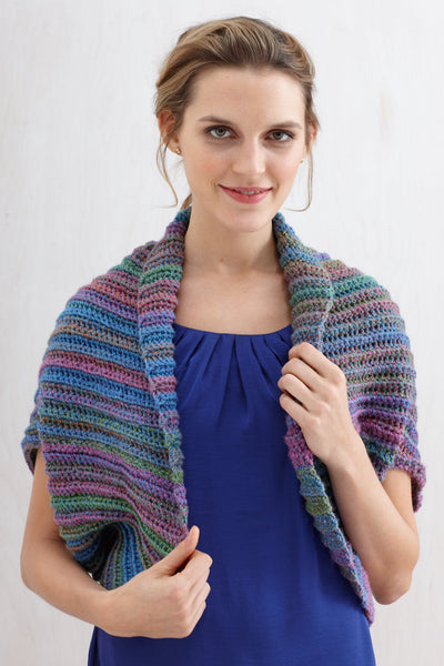 新品タグ付き　ロージーモンスター scallop argan tunic Sequoia Shrug Pattern (Crochet) - Version 2 – Lion Brand Yarn