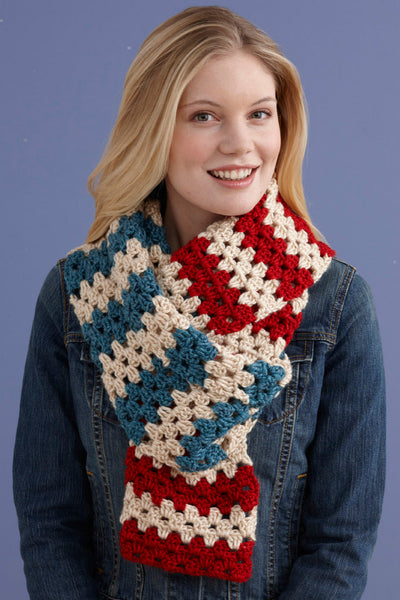 True Colors Scarf (Crochet) – Lion Brand Yarn