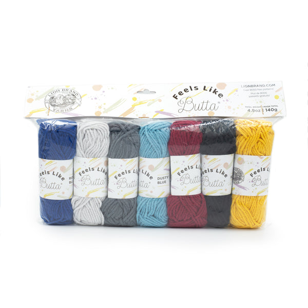 Feels Like Butta® Yarn Minis (Assorted 7 Pack) – Lion Brand Yarn