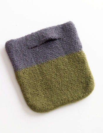 Felted Bag Pattern (Knit-Crochet) - Version 1