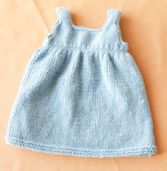 Baby Sweater Dress Pattern (Knit) Lion Brand Yarn Baby Sweater Dress Pattern (Knit) Lion Brand Yarn