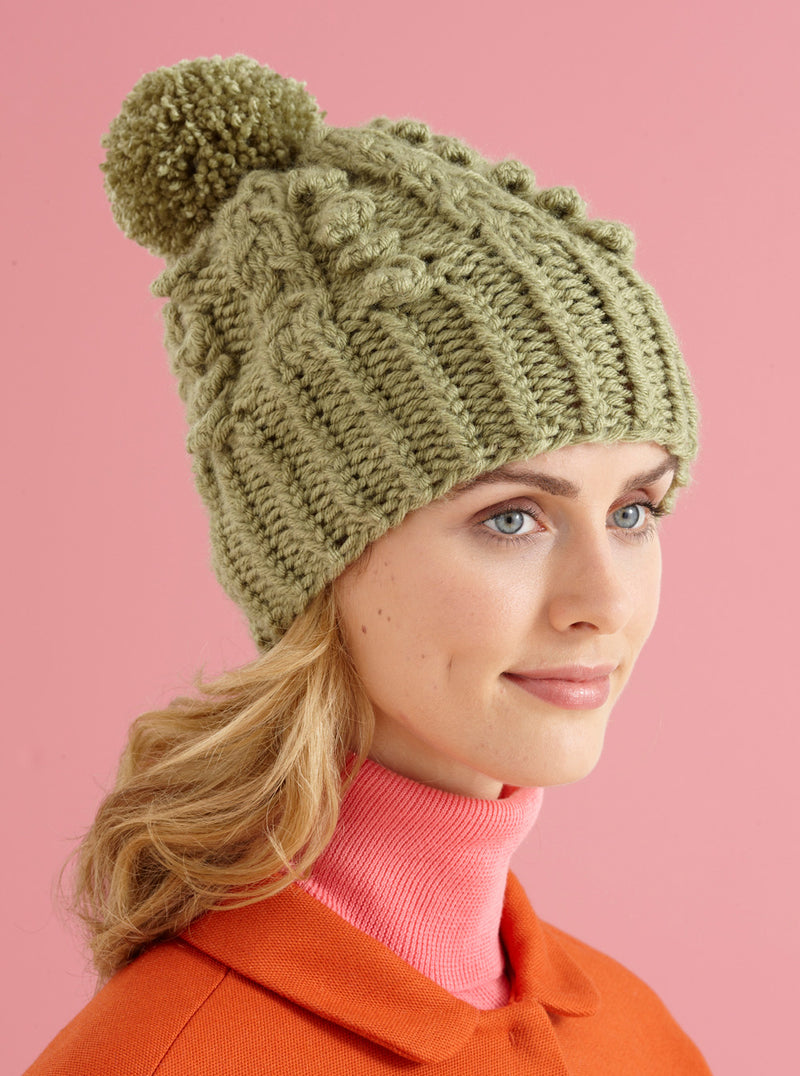 Cable Vision Hat Pattern (Knit) - Version 1