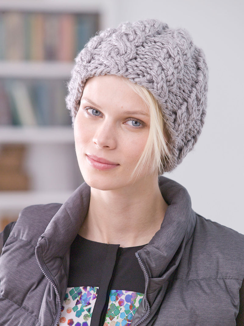 Cabled Hat Pattern (Knit) - Version 4