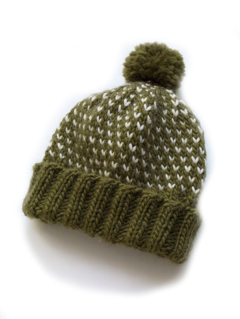 Chance of Flurries Hat Pattern (Knit)