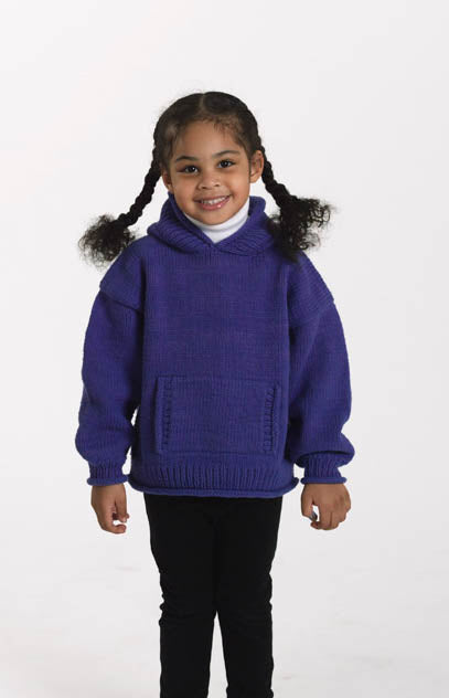 Child's Hooded Sweater (Knit) - Version 2