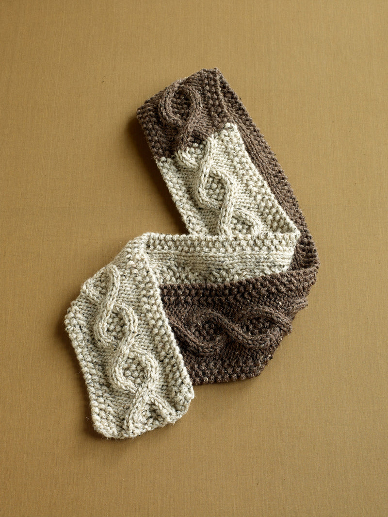 Covetable Cable Scarf Pattern (Knit)