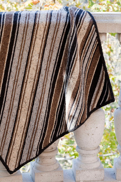 Diagonal Stripe Lapghan (Knit) – Lion Brand Yarn