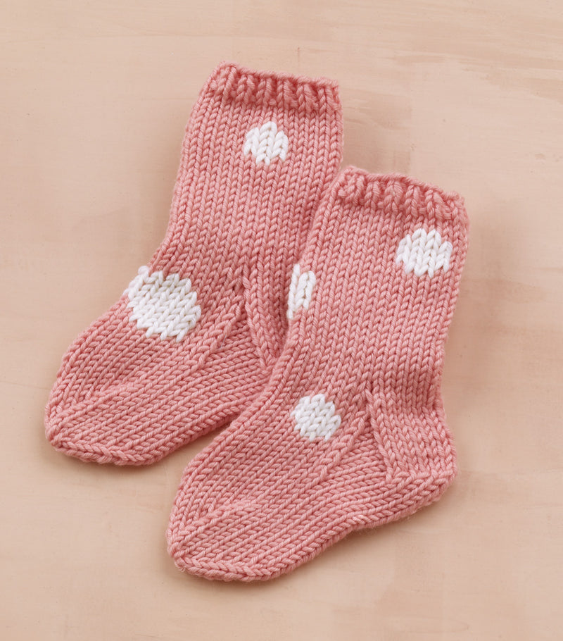 Duplicate Stitch Wee Socks Pattern (Knit) - Version 3