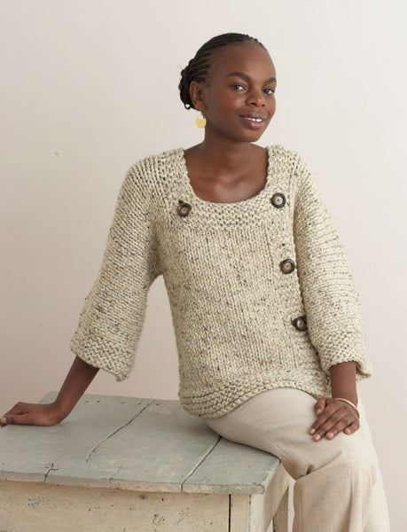 Extra Easy Extra Fabulous Sweater Pattern (Knit) – Lion Brand Yarn