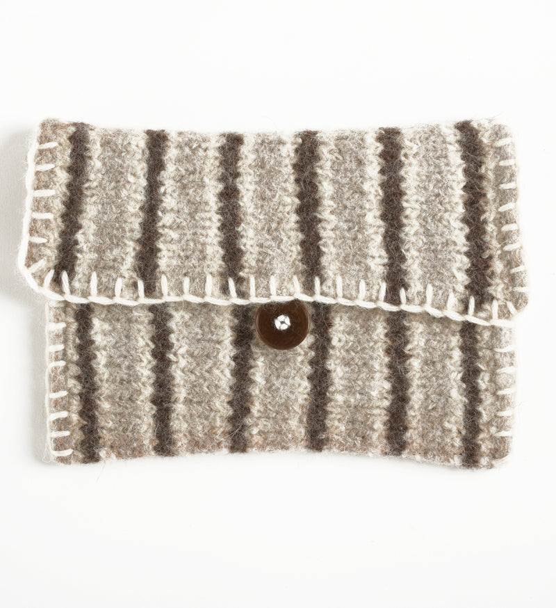 Felted Downtown Clutch (Knit)