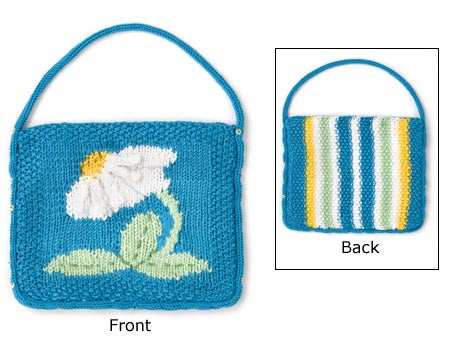 Flowered Purse Pattern (Knit)