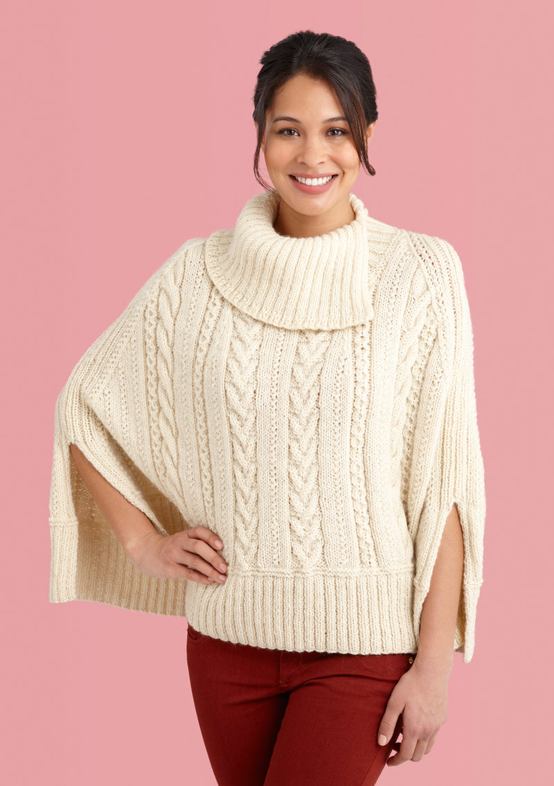 Galway Poncho (Knit)