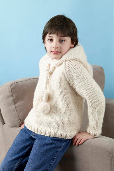 Kildare Hoodie Pattern (Knit) – Lion Brand Yarn