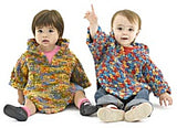 Knitted Baby Poncho image 2 thumbnail