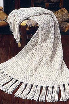 Moss Stitch Afghan (Knit) – Lion Brand Yarn