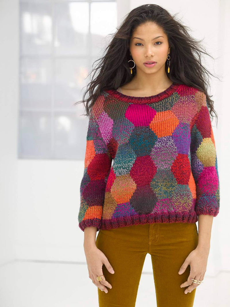 Poetic Color Pullover Pattern (Knit)