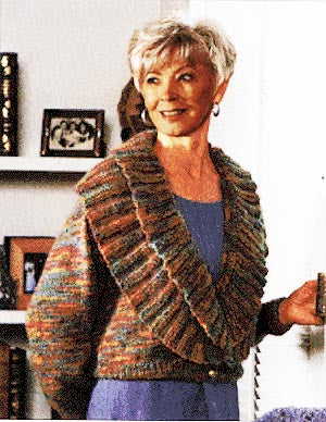 Shawl Collared Sweater Pattern (Knit)