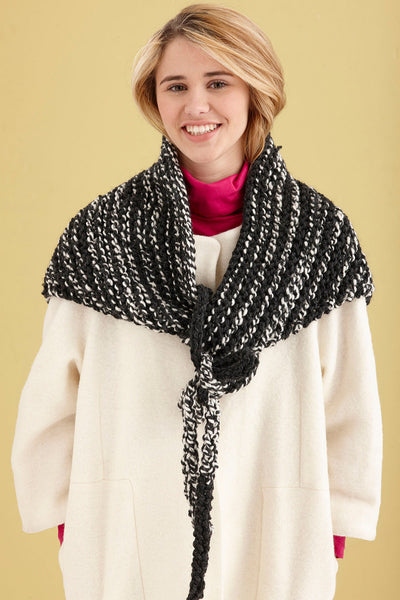 Triangle Wrap Pattern (Knit) – Lion Brand Yarn
