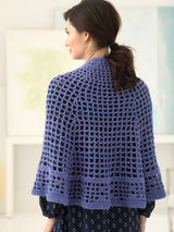 Filet Crochet Shawl image 2 thumbnail
