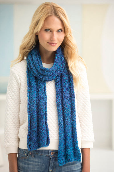 Simple Knit Scarf - Version 1 – Lion Brand Yarn