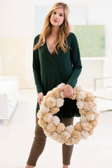 Winter Pales Pom-Pom Wreath image 2 thumbnail