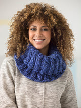 1 Ball Ribbed Cowl image 2 thumbnail