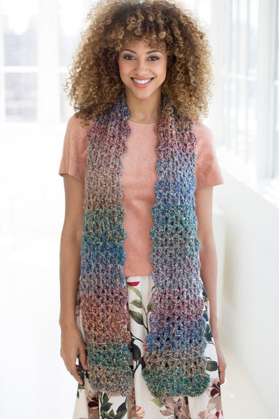 Verona V-Stitch Scarf (Crochet) – Lion Brand Yarn