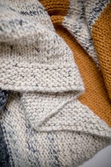 Simple Striped Afghan (Knit) - Version 3 thumbnail